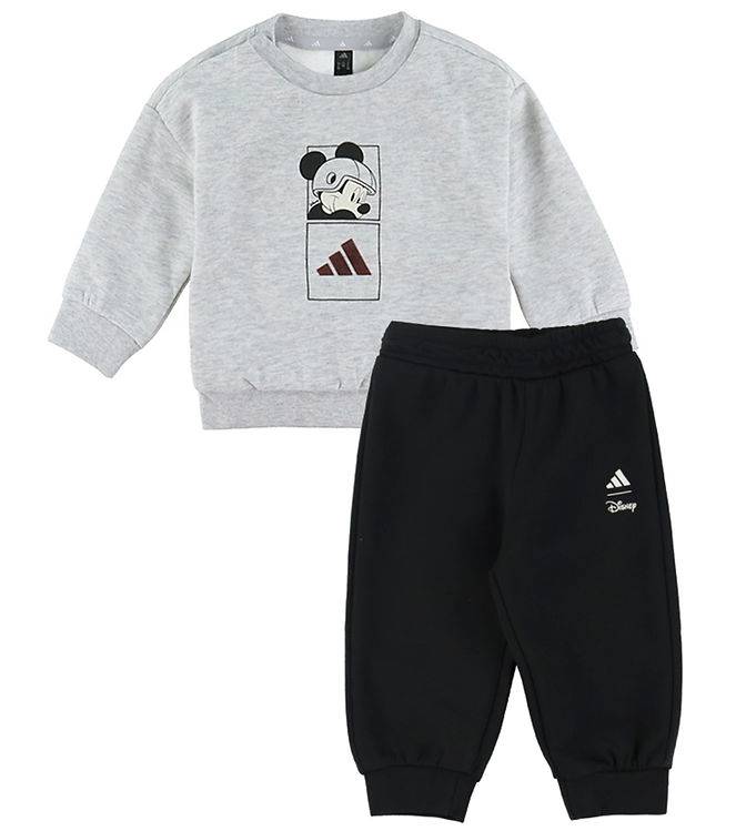adidas Performance Bluse/Bukser - Disney - Light Grey Heather/Of - adidas Performance - 74 - Bluse
