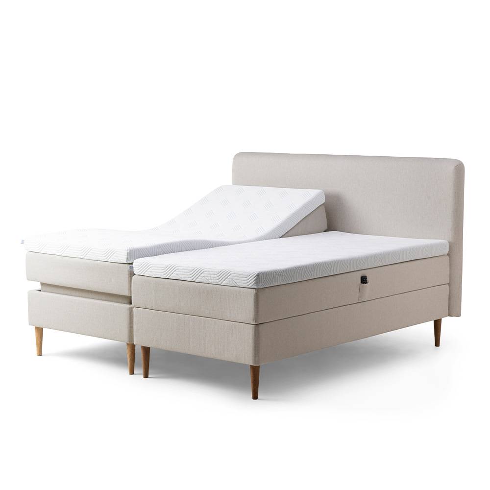 Tempur Promise Plus Ställbar Säng 105x200 Ivory (105x200)