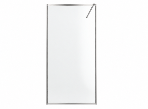 Strømberg Walk-in 205 duschvägg, 70 cm, frostat glas/krom