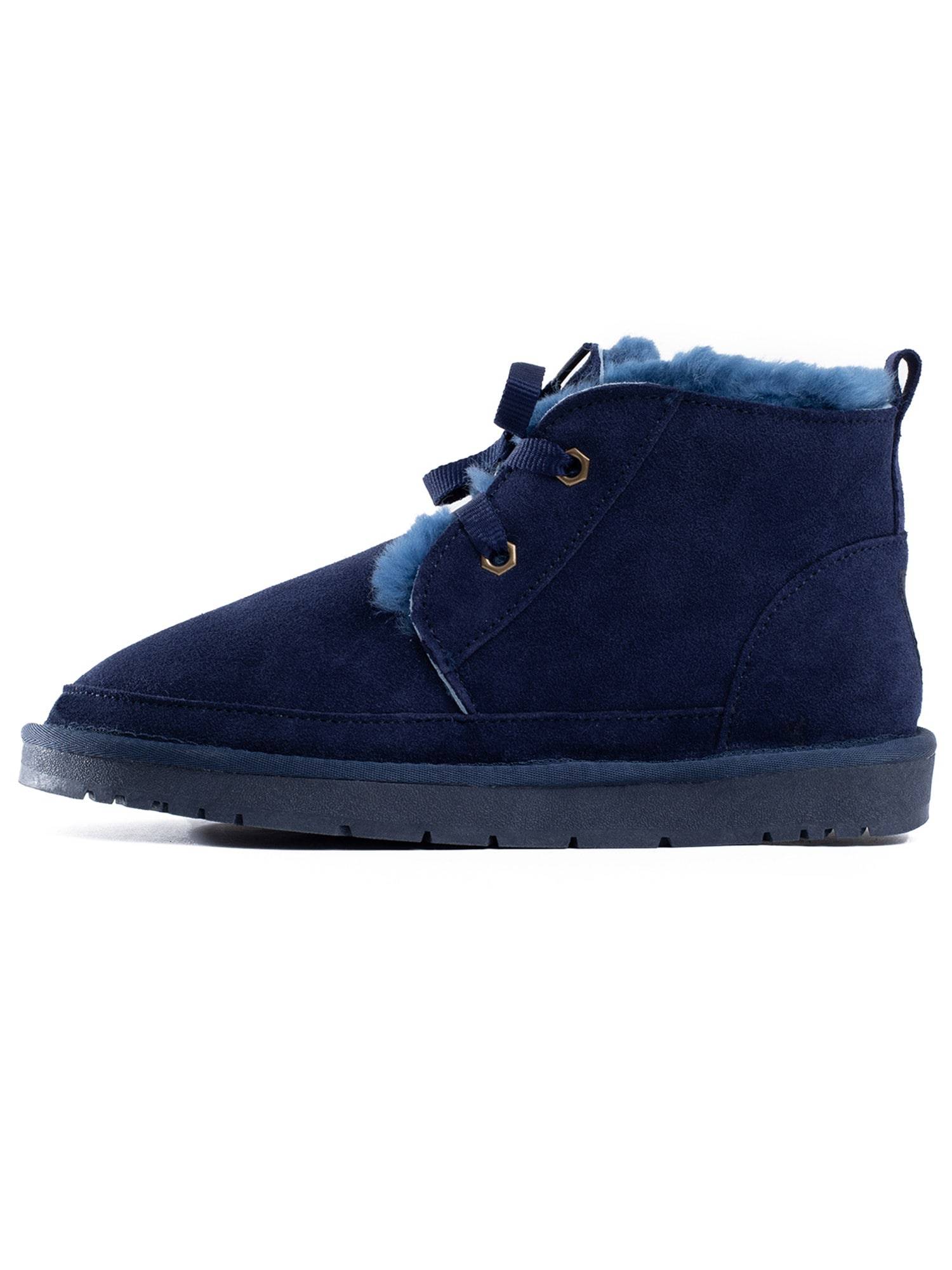 Gooce Snöboots 'Charlize' marinblå / himmelsblå