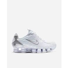 Nike Shox TL White 40 - White/Metallic Silver