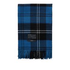 Magniberg - Queen Blanket - Volvo Blue Tartan - Plädar & filtar - Mönstrad