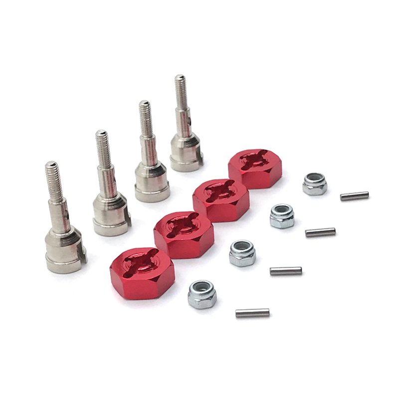 RC Car Parts Metal Upgrade Wheel Axle Cup 12mm Coupler Fit For WLtoys A949 A959 A969 A979 K929 Remote Control Car Accessories