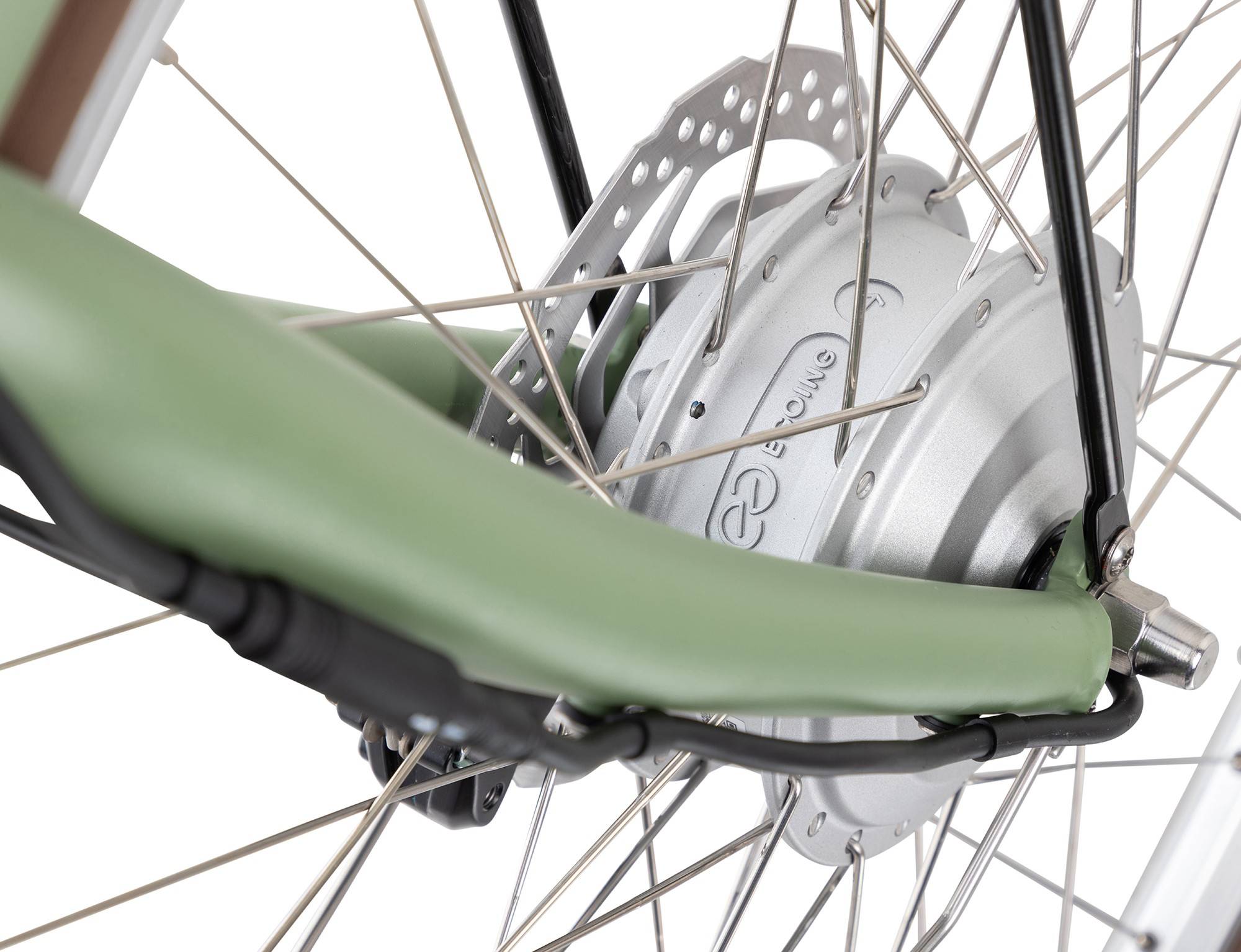 Monark E-Karin 7v Grön
