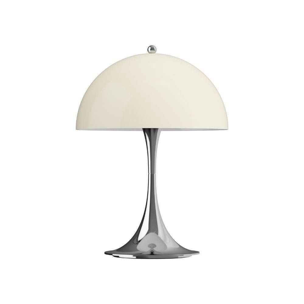 Louis Poulsen Panthella 250 Portable Bordslampa Chrome & Beige Opal