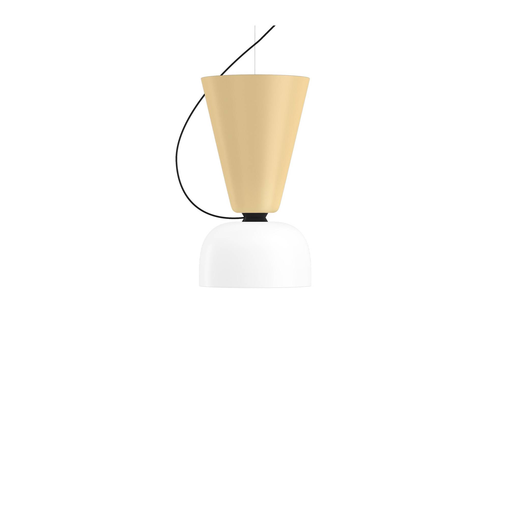 HEM - Alphabeta Pendant Uno - Beige/White - Pendellampor - Luca Nichetto - Beige,Vit