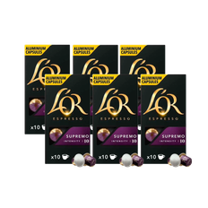 L'OR Capsules - Espresso Supremo - 6 Bags - Bundle