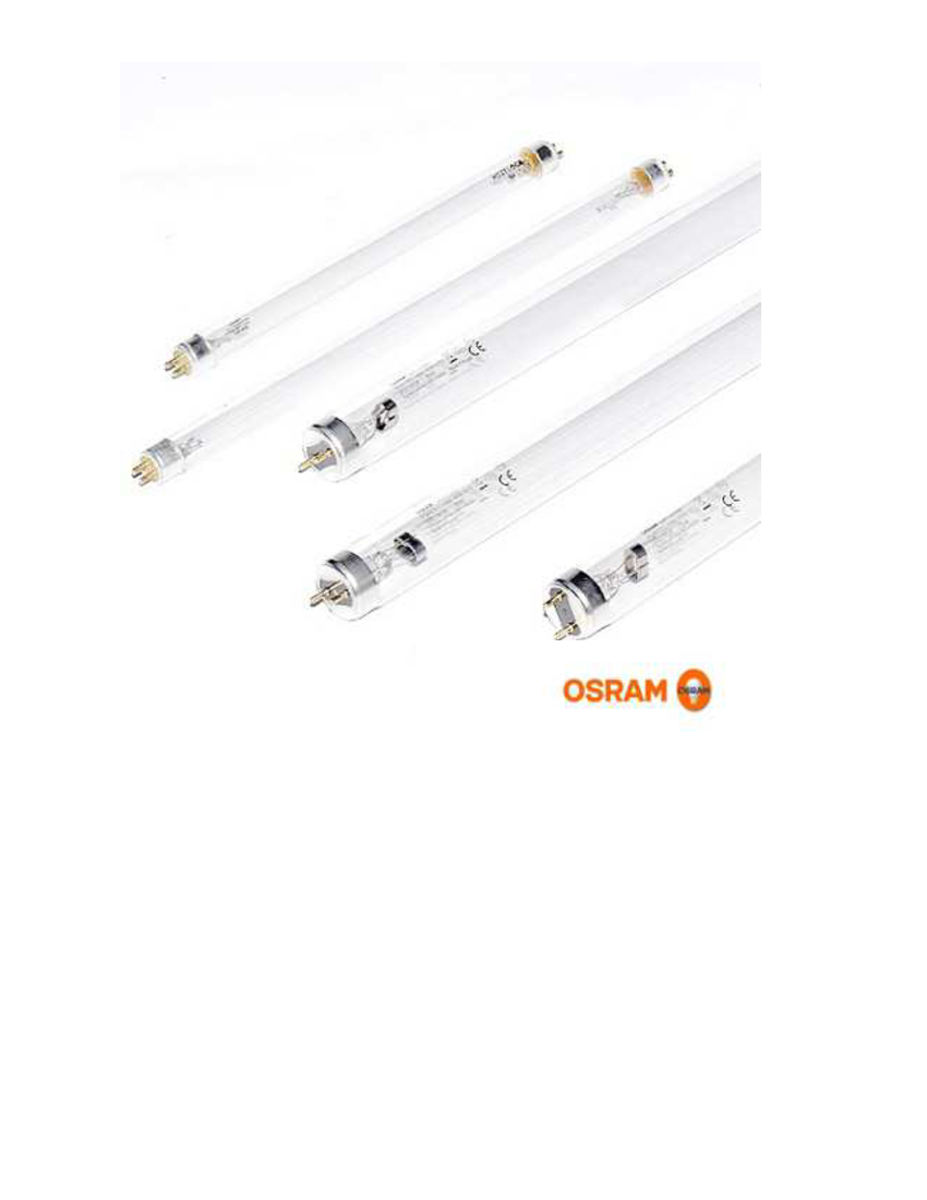Osram 8W UVC-rør (TL)