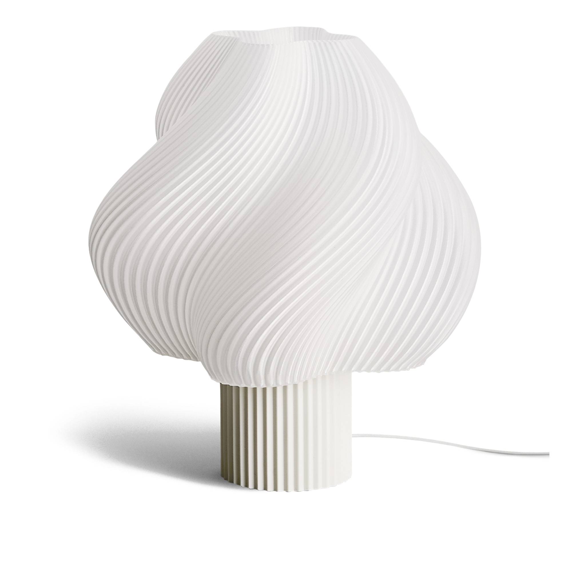 Crème Atelier - Soft Serve Mega golvlampa Vanilla Bean - Standerlamper - Beige - Plast