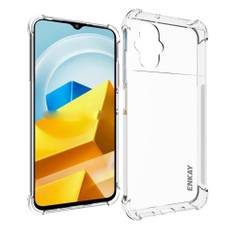 Xiaomi Poco M5 4G - ENKAY gummi cover - Transparent