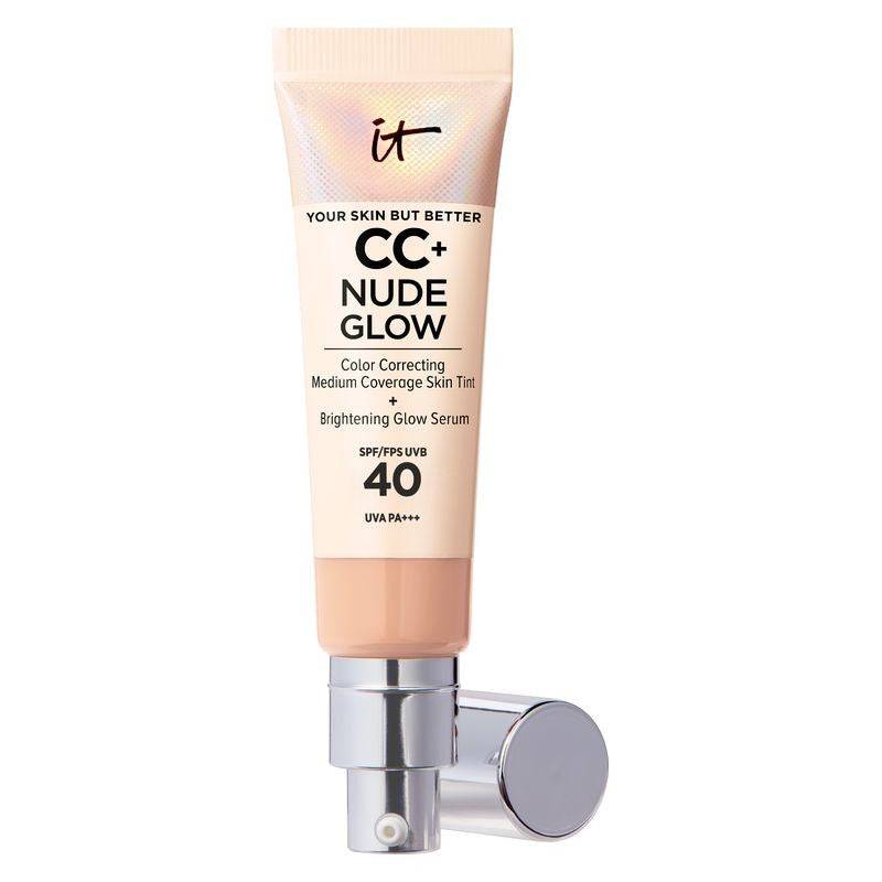 IT Cosmetics Your Skin But Better CC + Nude Glow illuminating foundation SPF 40 färg Neutral Medium 32 ml