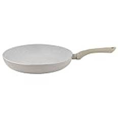 FLORINA Aluminium Stekpanna ISLA 28CM | Aluminiumpanna med non-stick-beläggning | Snabb och jämn uppvärmning | Soft-touch Handtag | Estetisk Design