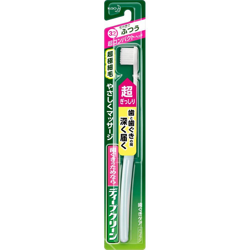 KAO Deep Clean Toothbrush Super Compact Ordinary 1 Periodontal Disease Toothbrushes brush Periodontal Disease