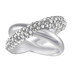 Swarovski Crystaldust Cross Grå Ring 5348408