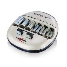 Ansmann Energy 16 Plus med intelligent ladekontrol