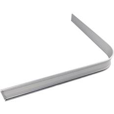 Duschsarg WATWIN Robust silver 92x92 cm aluminium med elastisk gummilist 7455782