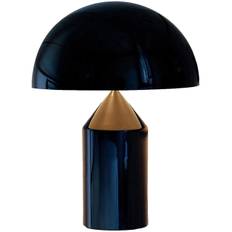 Oluce Atollo 233 Bordslampa 50 cm Svart