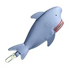 Shark Keychain Holder, Shark Keychain Purse, Animal Shark Keychain, Shark Keychain, Multifunctional Shark Keychain, Cartoon Cosmetic Items Bag Multifunctional Animal Design For Women Girl