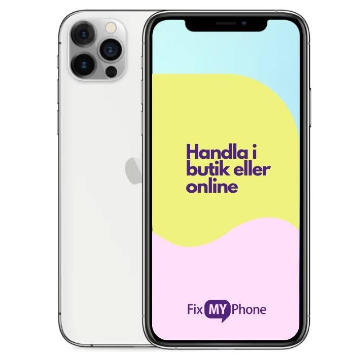 iPhone 12 Pro Begagnad Silver 128 GB Klass B