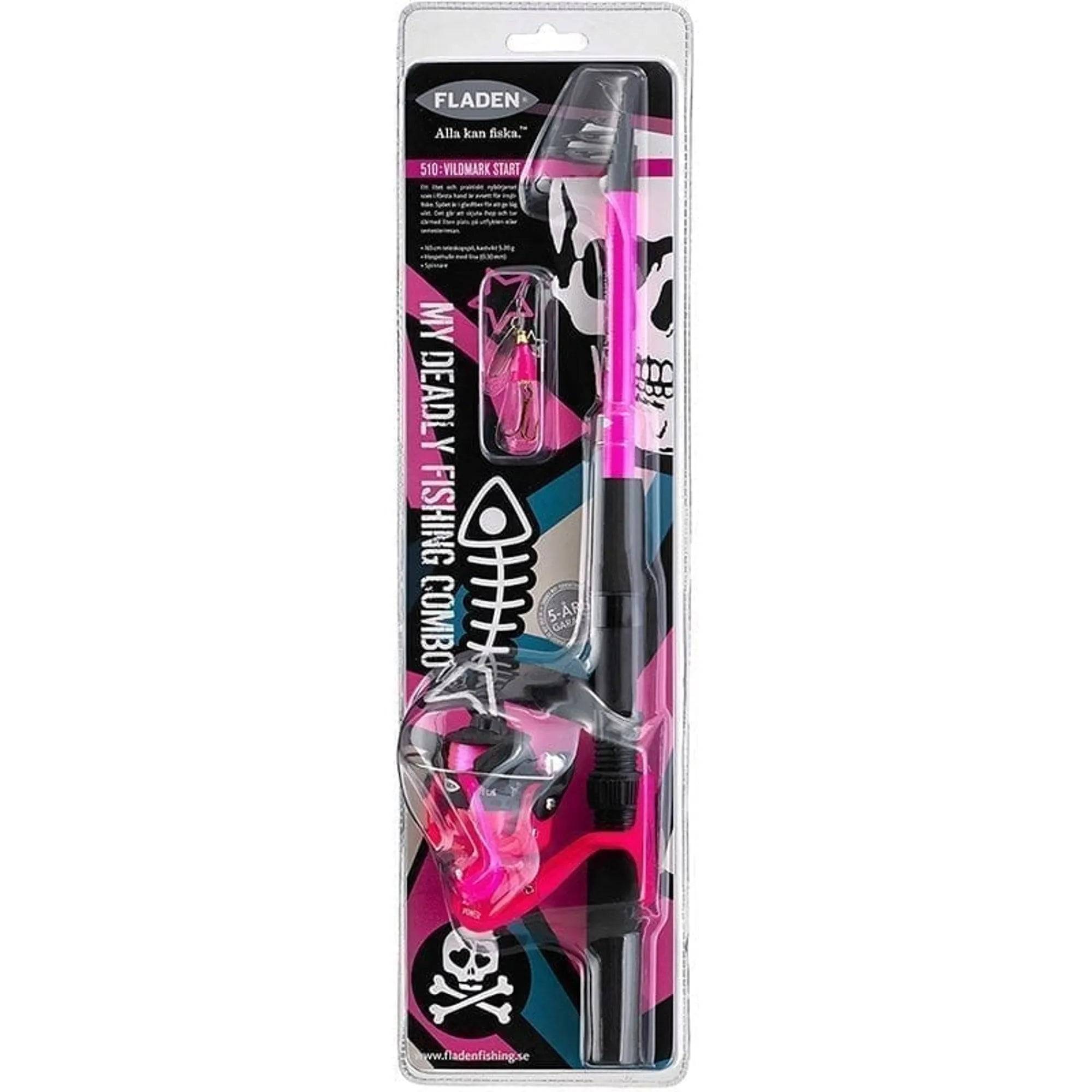 Teleskop haspelset 165cm rosa