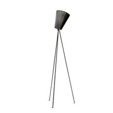 Northern Oslo Wood Golvlampa Black/black - Golvlampor Stål Svart - 181+161