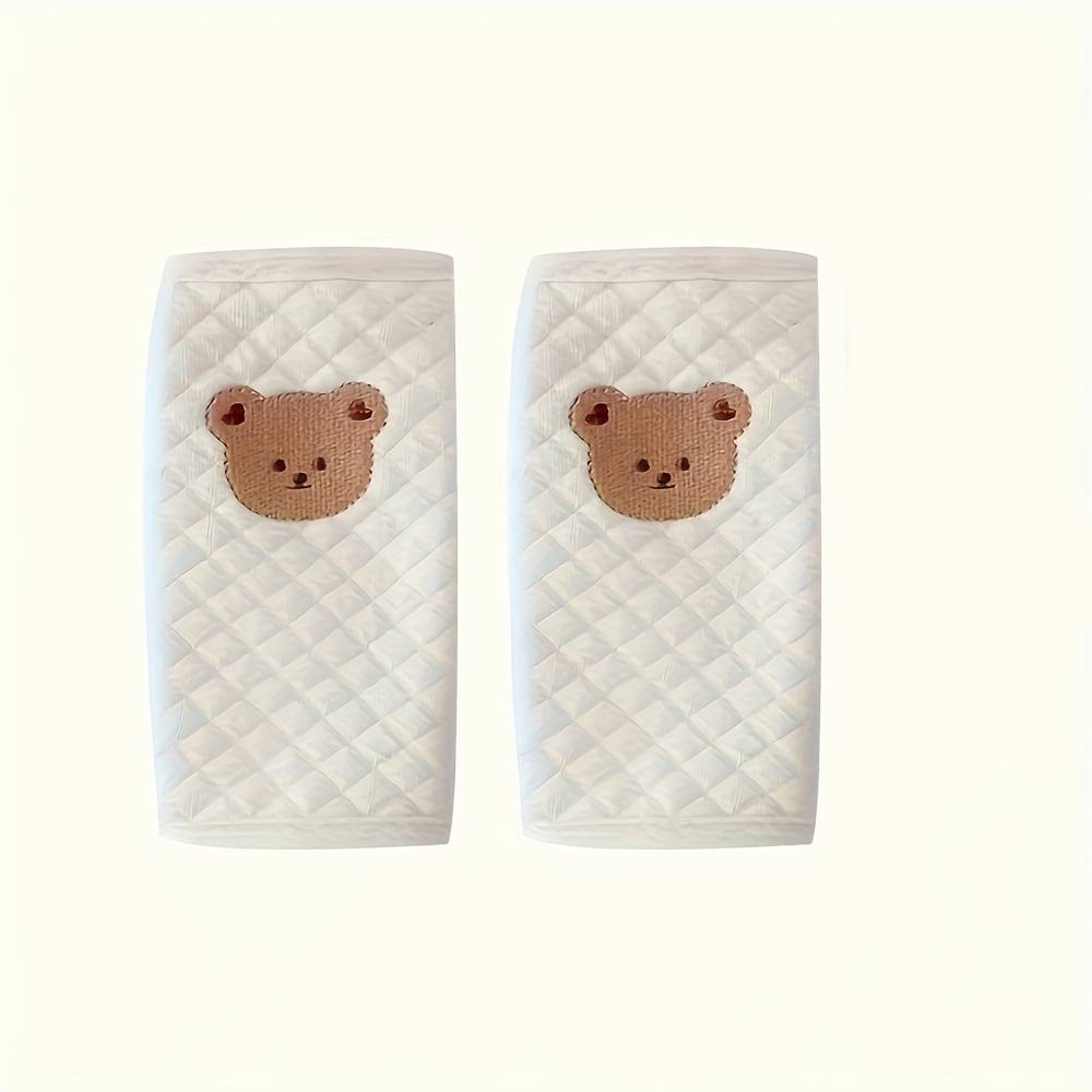 Korean-style Car Seat Shoulder Strap Protectors, Cute Cartoon Bear Car Shoulder Straps, Child Stroller Anti-chafe Straps, Seat Belt Protectors, Car Additions, Interior Decorations