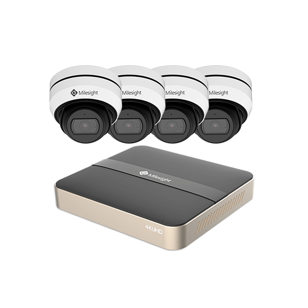 MILESIGHT PRO 4MP Villapakke+ 2TB HDD