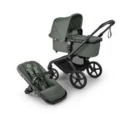 Bugaboo Fox 5 Renew Kombivogn - Black/Forest Green