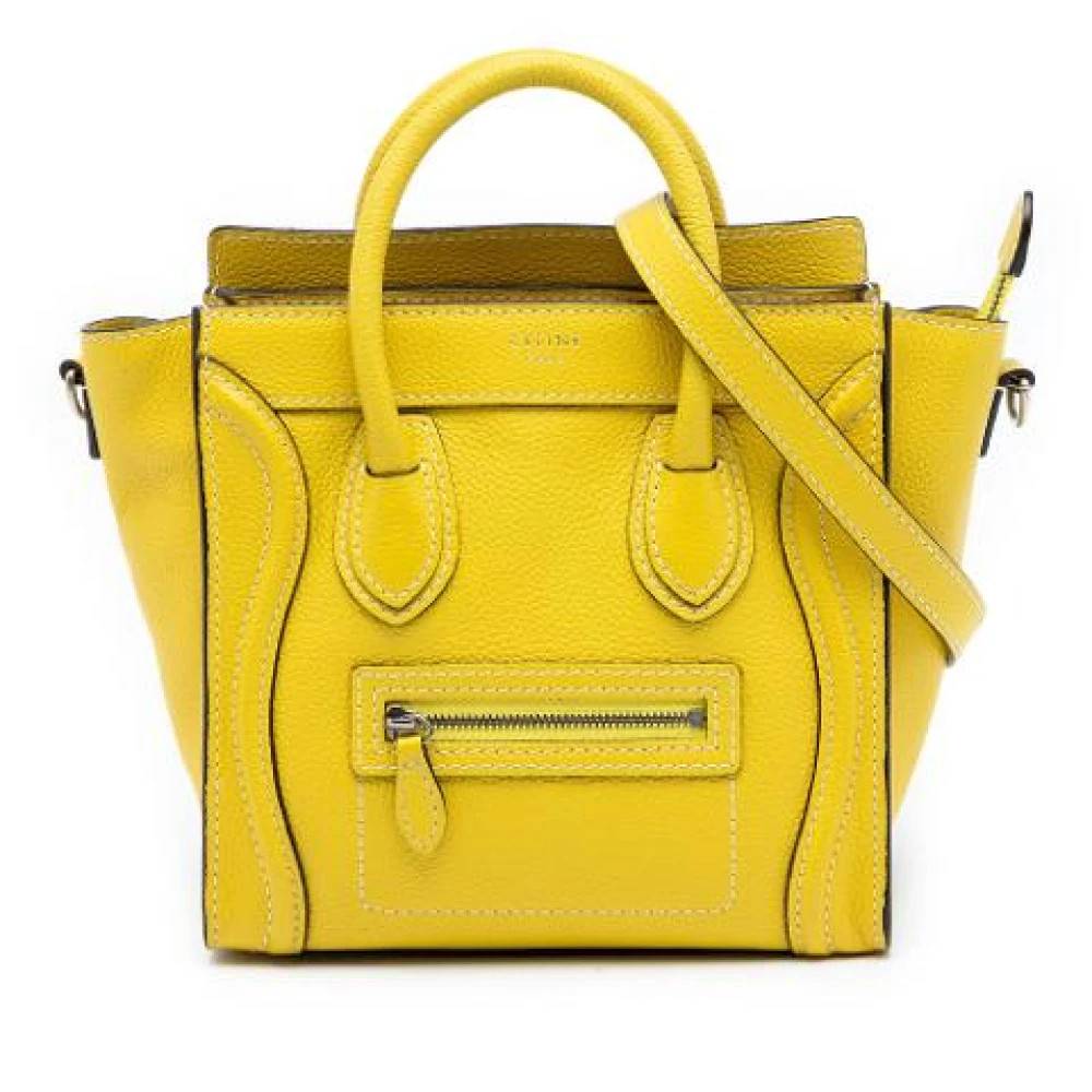 Celine Vintage - Pre-owned Nano Luggage Tote Vintage - Dam - ONE Size - Läder