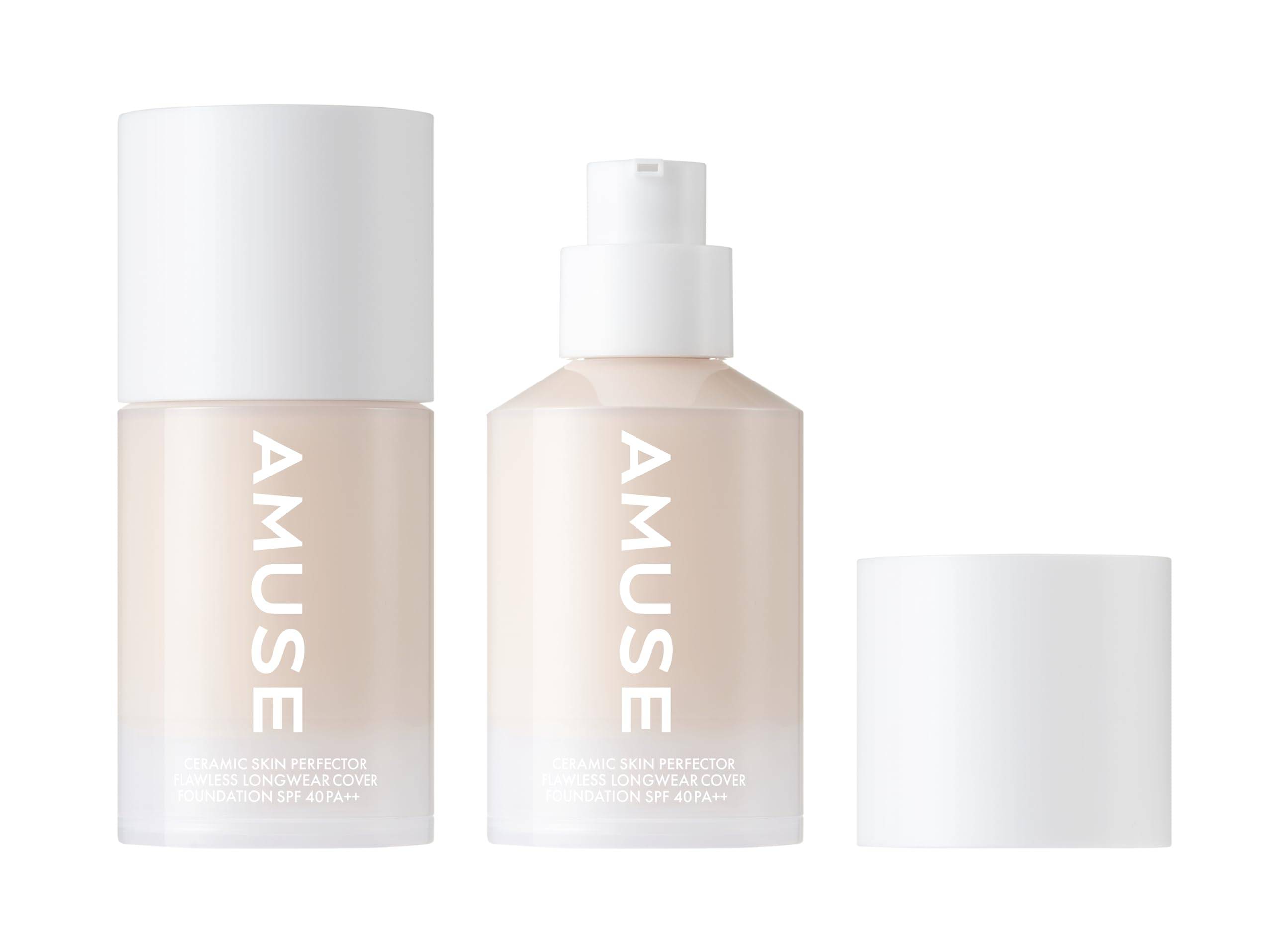 [AMUSE Officiell] [NY Keramisk Hud Perfekt Foundation 30ml]