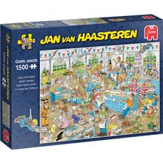 Jan Van Haasteren Puslespil - 1500 Brikker - Den Store Bagedyst
