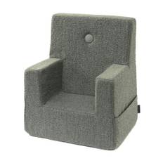 by KlipKlap Limited Edition KK barnstol Dusty Green Bouclé w/light green