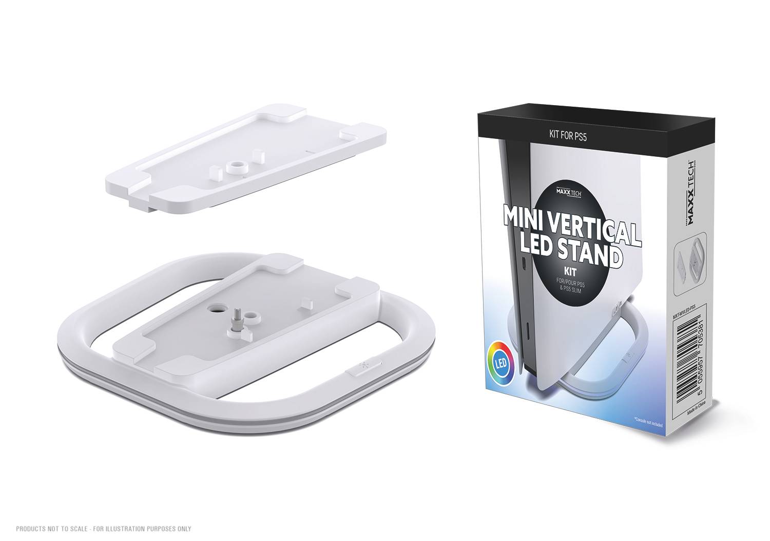 PS5 Mini Vertical LED Stand