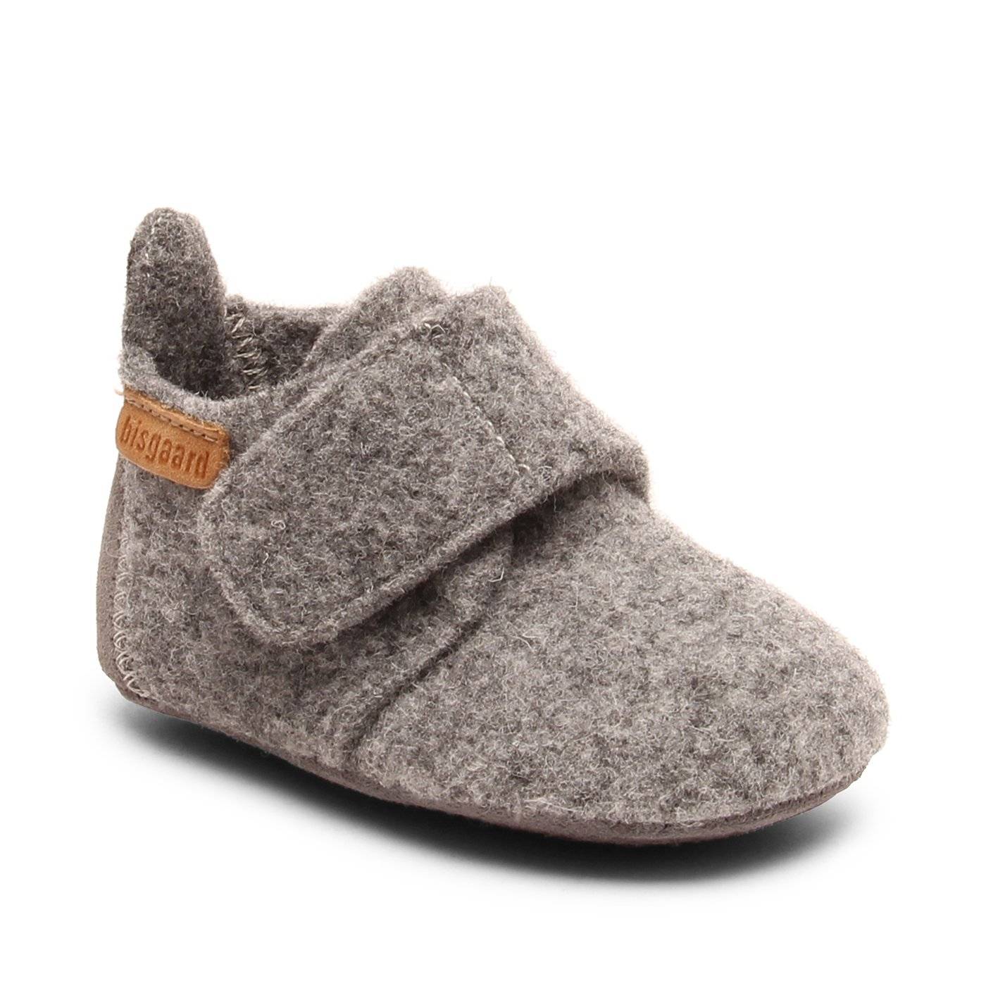 Bisgaard Hjemmesko, Uld - Grey - 18