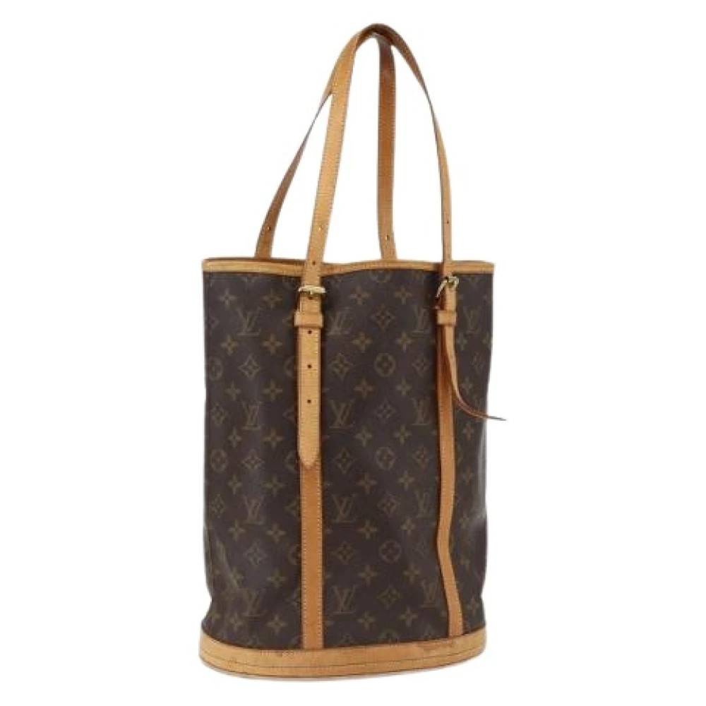 Louis Vuitton Vintage Pre-owned Vintage Bucket Bag - Vintage - Dame - Brun - ONE SIZE - Uld