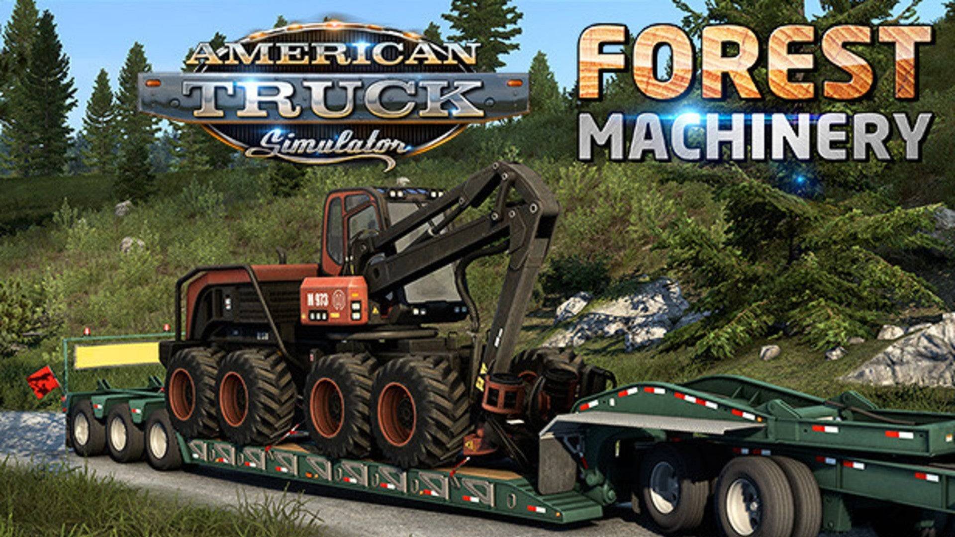 American Truck Simulator - Forest Machinery DLC Steam (Steam / PC) – Region free
