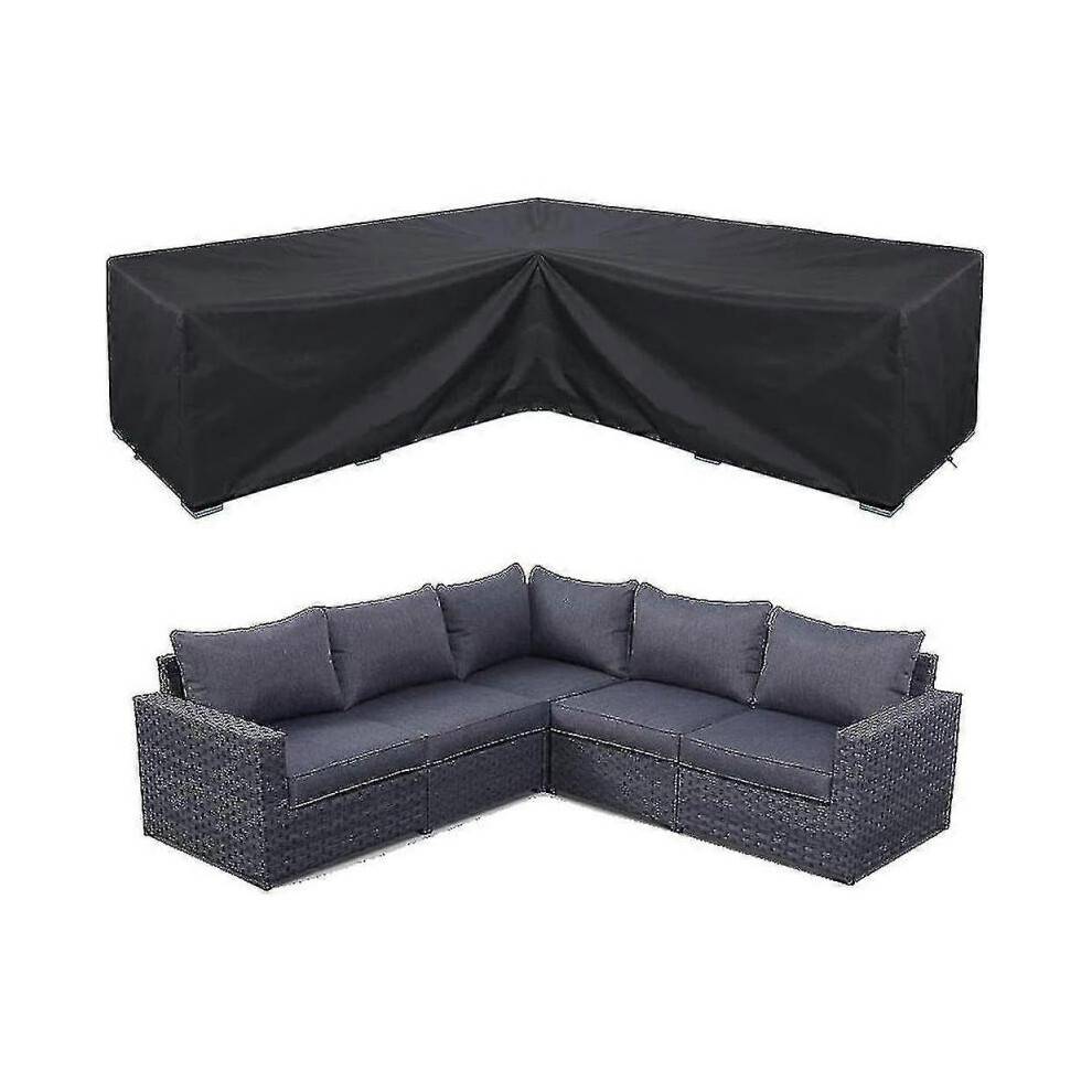 (270*270*90cm) Corner Sofa Cover Waterproof Garden Furniture Set Cover Outdoor Sectional Furniture Cover Cy