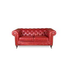 2 pers Chesterfield model Oakland - Royal Rouge