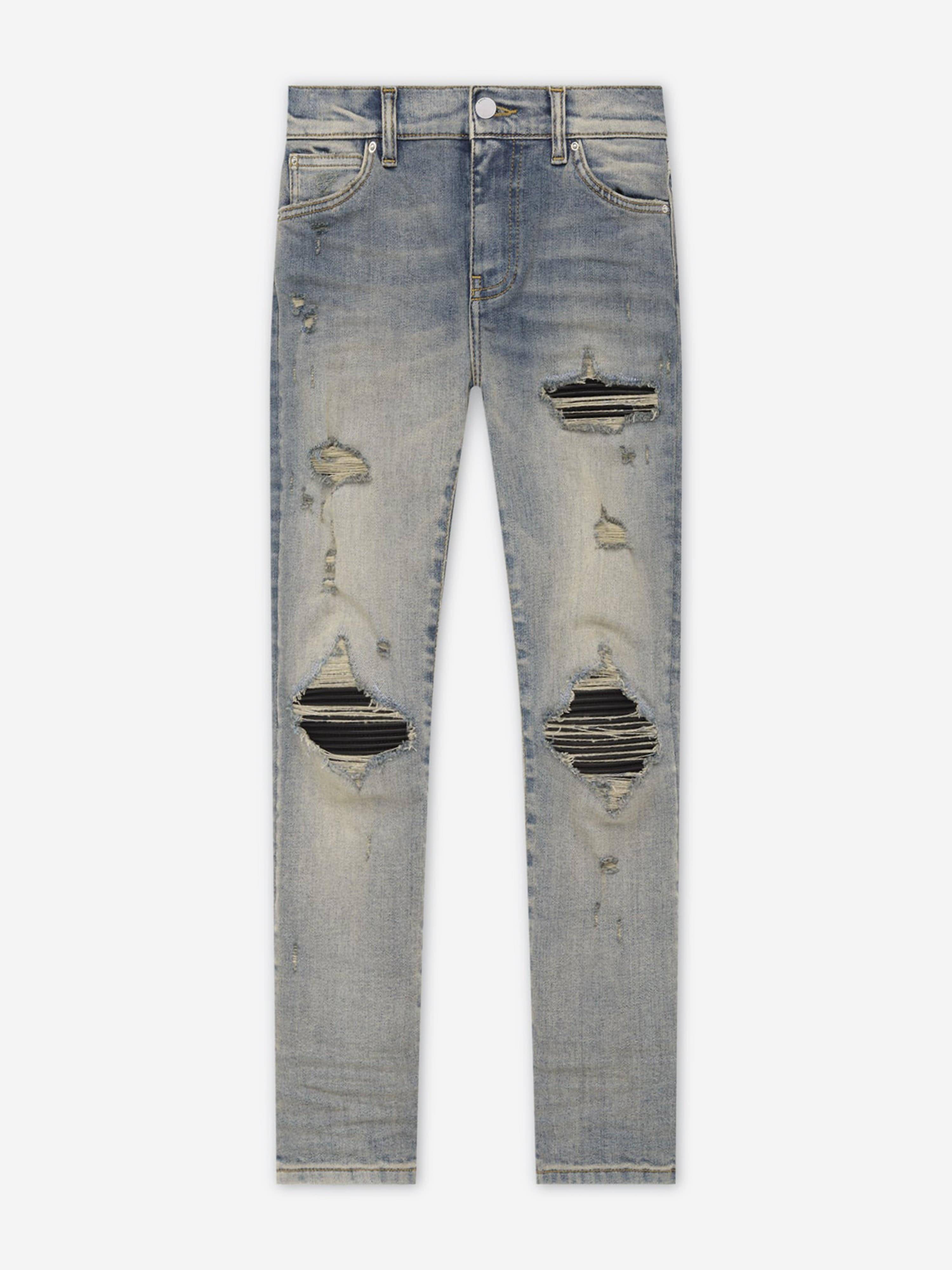 Amiri Kids MX1 Jeans in Blue - Blue / 4 Yrs (4 Yrs)