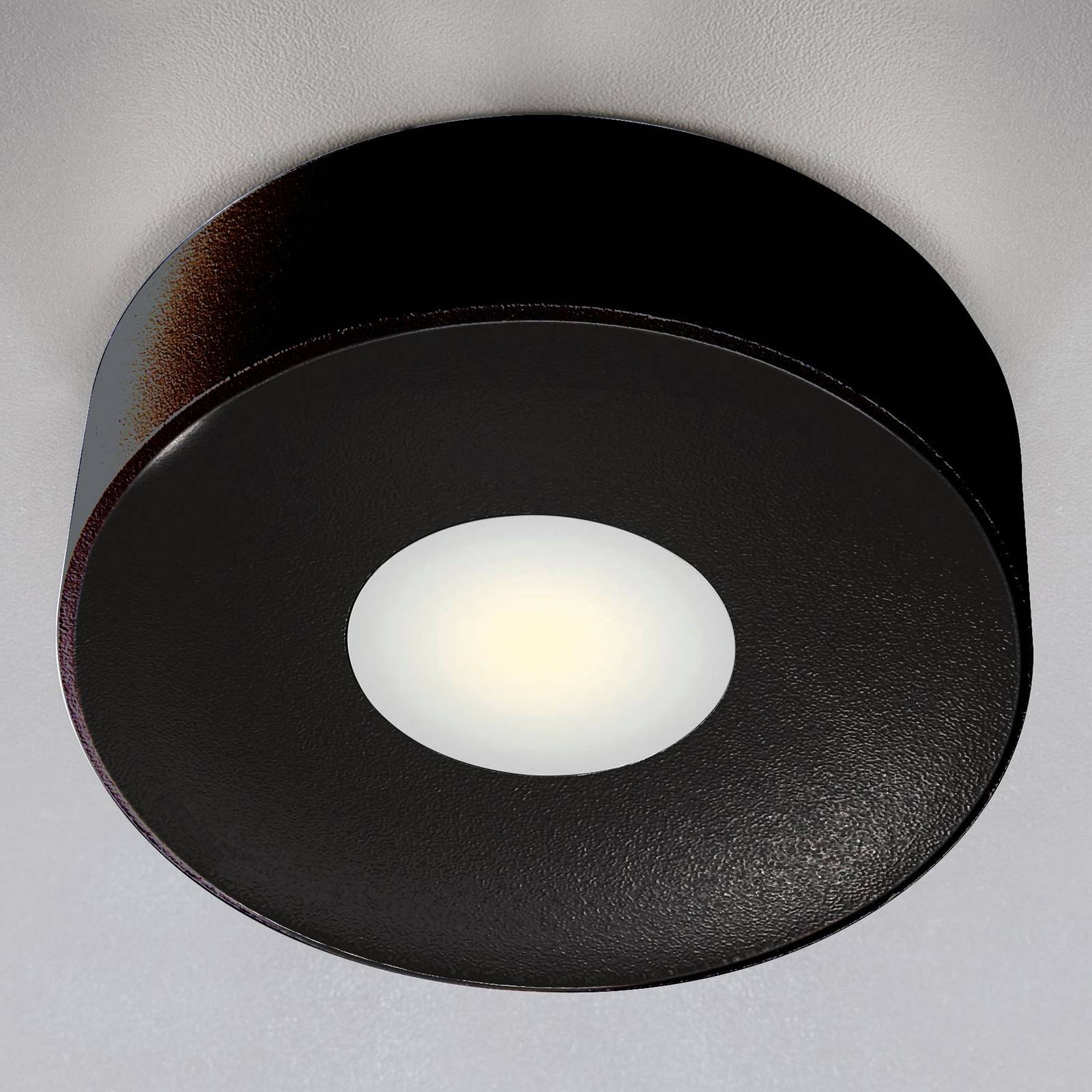Heitronic LED-taklampa för utomhusbruk Girona, antracit Girona, Svart, Aluminium / grå / zink, Modern, LED-taklampor
