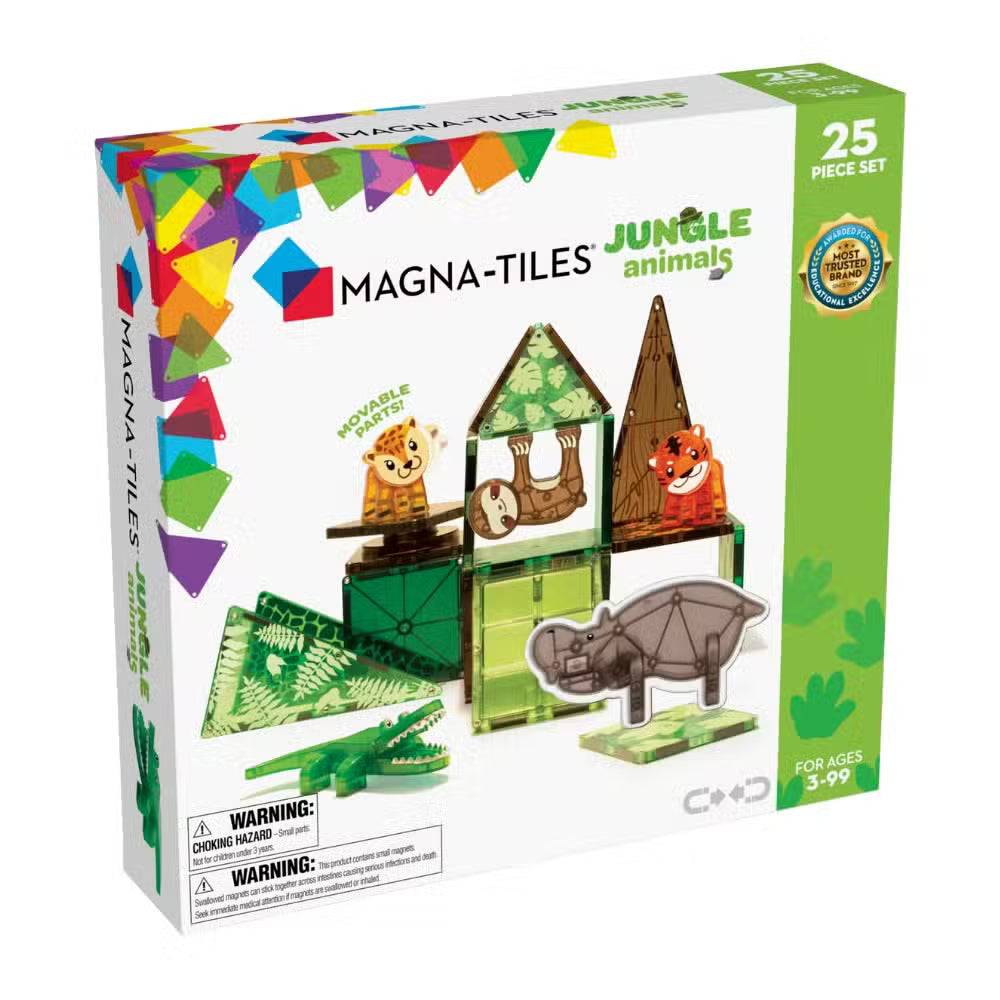 Magna Tiles Jungledyr 25 Stk