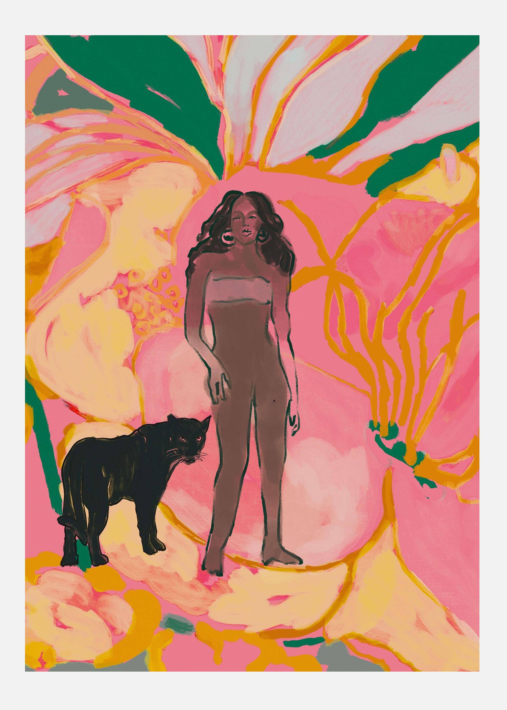 Unchartered Territory II Canvastavla (70x100 cm)