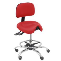 Sittpall Zarza Piqueras y Crespo 350CRRP Röd PVC