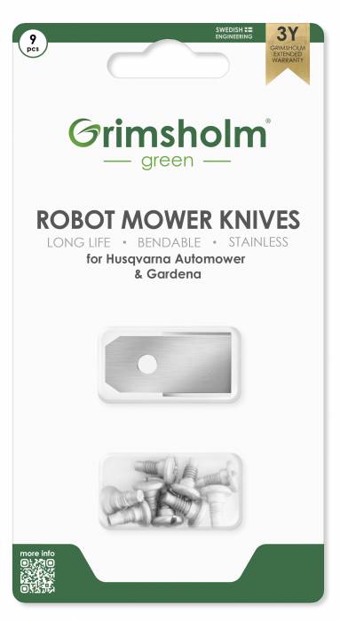 Grimsholm 9-pack Knivar till Husqvarna Automower 535