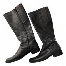 Geox Leather biker boots