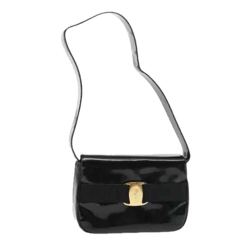 Salvatore Ferragamo Pre-owned - Pre-owned Axelväska Vintage - Dam - ONE Size - Läder
