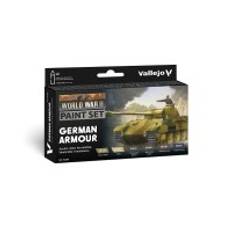 Model Color: WWII Paint Set German Armour (6 Farben)