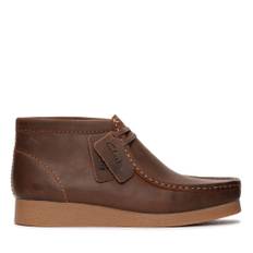Clarks Wallabee EVO Boot - bivoksbehandlet læder - 43 / Brun