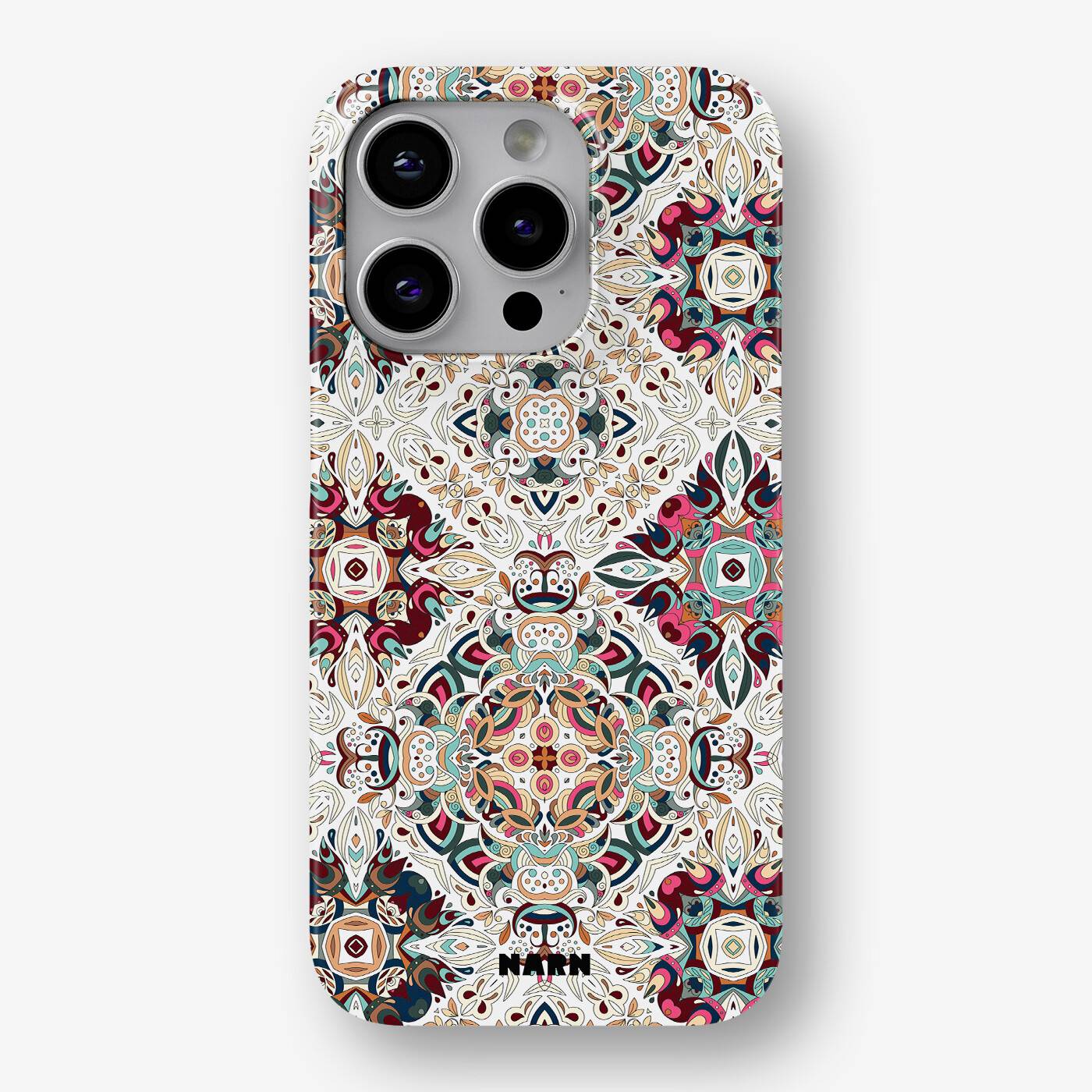 iPhone 15 Pro Slim Mobilskal - Luxury Tile | NARN