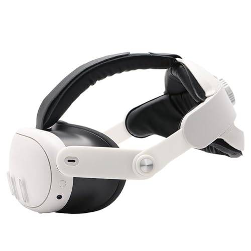 LICHIFIT Justerbar huvudrem för Meta Quest 3 Elite rem ersättning VR-headset komfort stress och viktminskning huvudrem tillbehör